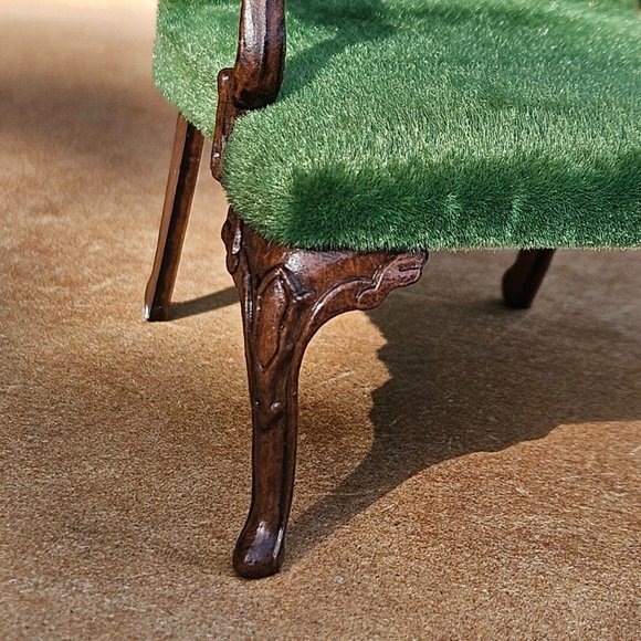 Chippendale Goebel Chair Miniature for Dollhouse RARE!!! Very Collectible 1:12 - Picture 7 of 15